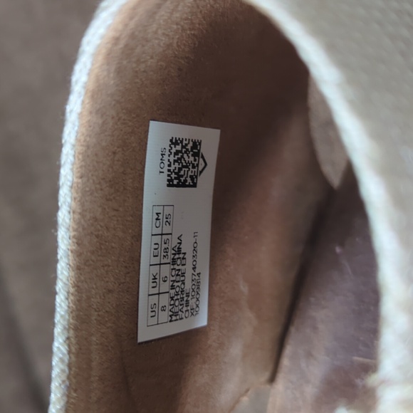 Toms Majorca Cutout Natural Heeled Sandals - Picture 6 of 6